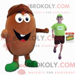 Brown Zucchini mascot...