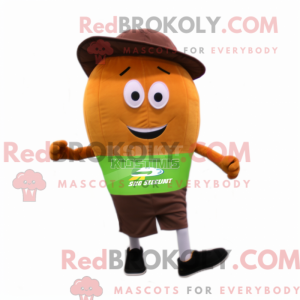 Brown Zucchini mascot...