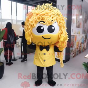 Gul Ramen maskot kostume...