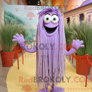 Lavendel spaghetti maskot...