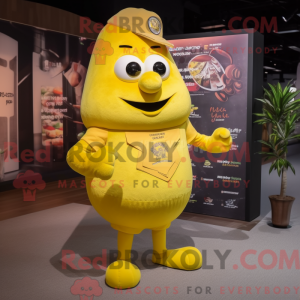 Personnage mascotte de...