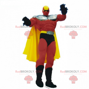 Superhjälte maskot - Redbrokoly.com