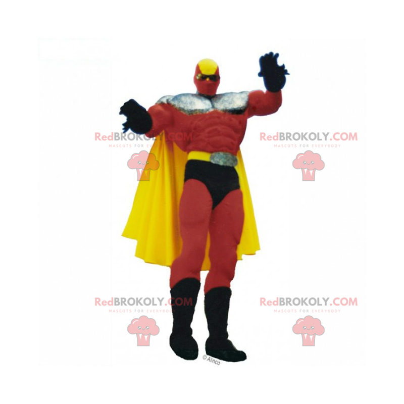 Mascote super heroi - Redbrokoly.com