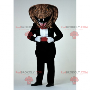 Cobra en tenue de gala - Mascottes non classées - REDBROKO_014701 - RedBrokoly.com