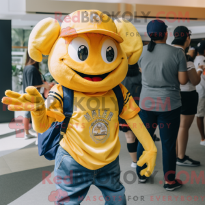 Gold Crab Cakes maskot...
