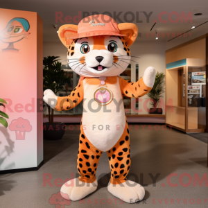 Costume de mascotte Peach...