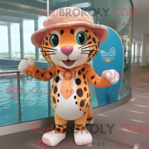 Costume de mascotte Peach...
