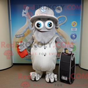 Disfraz de mascota Silver...