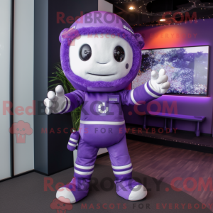 Lilla Astronaut maskot...