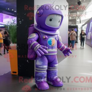 Lilla Astronaut maskot...