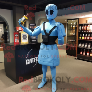Disfraz de mascota Sky Blue...