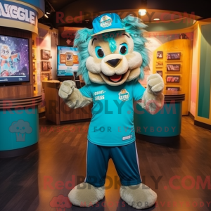 Disfraz de mascota de León...