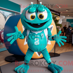 Disfraz de mascota Teal...