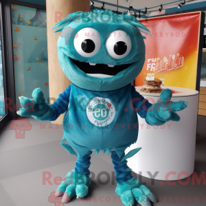 Disfraz de mascota Teal...