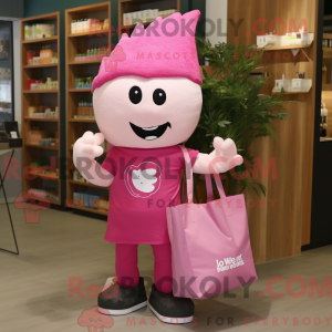 Maskottchenkostüm Rosa...