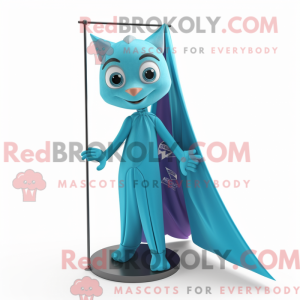 Cyan Trapes Artist Maskot...