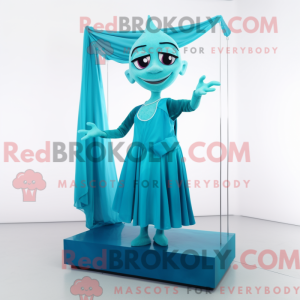 Cyan Trapes Artysta maskot...