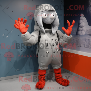 Disfraz de mascota Silver...
