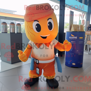 Maskottchenkostüm Orange...