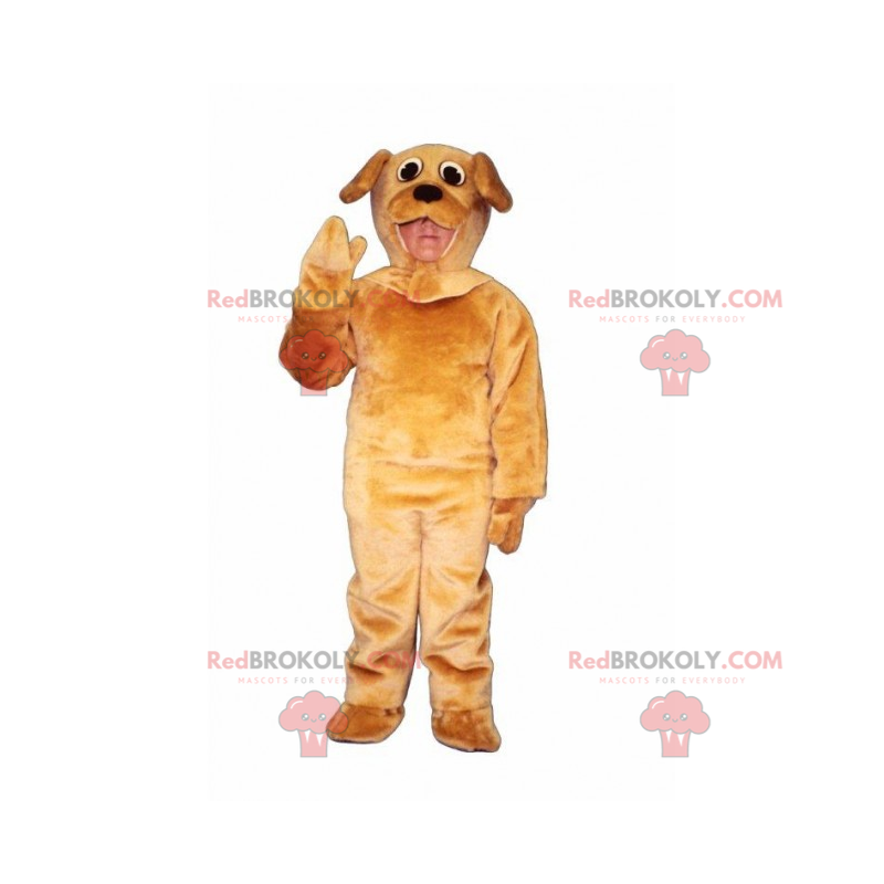 Dyremaskot - Hund - Redbrokoly.com