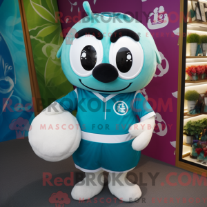Cyan Dim Sum maskot kostume...