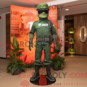 Forest Green Gi Joe maskot...