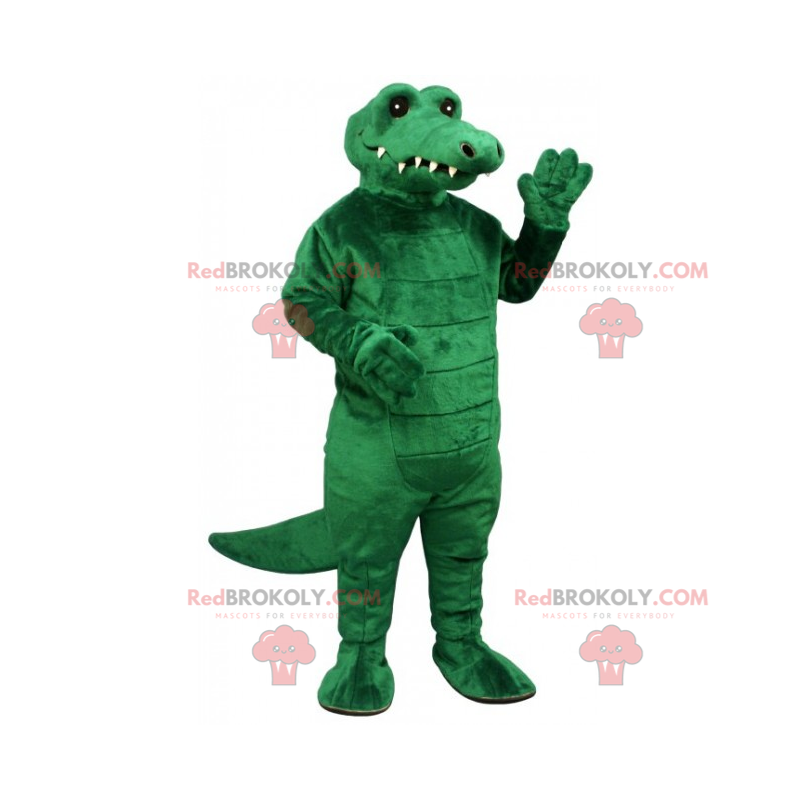 Mascote animal - crocodilo - Redbrokoly.com