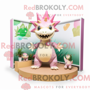 Cream Stegosaurus...
