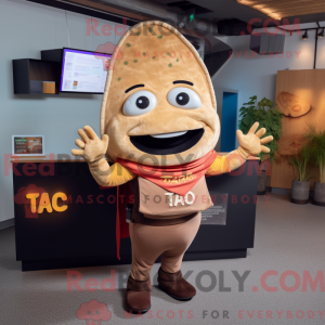 Tan Tacos Maskottchen...