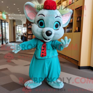 Turquoise slaapmuis...