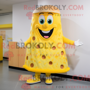 Personaggio mascotte giallo...
