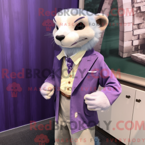 Lavender Ferret Maskottchen...