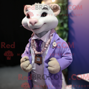 Lavendel ilder maskot...