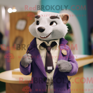 Lavender Ferret Maskottchen...