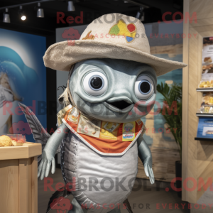 Gray Fish Tacos mascot...