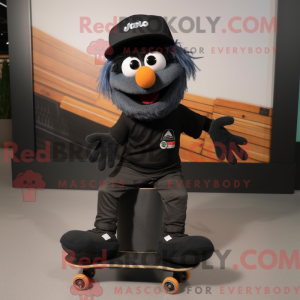 Figura de máscara de skate...