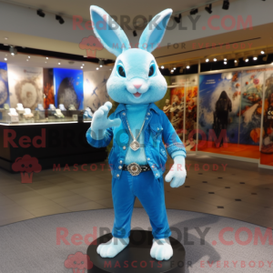 Disfraz de mascota Sky Blue...