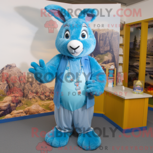 Disfraz de mascota Sky Blue...