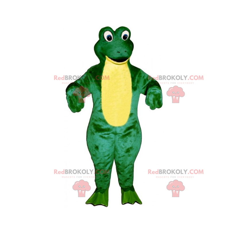 Aquatic animal maskot - Frog - Redbrokoly.com