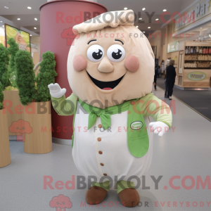 Personaggio mascotte beige...