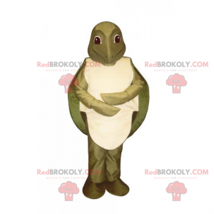 Mascote animal aquático - tartaruga - Redbrokoly.com