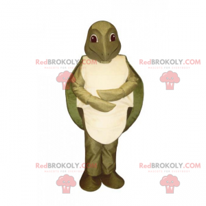 Mascotte animaux aquatiques - Tortue - Redbrokoly.com