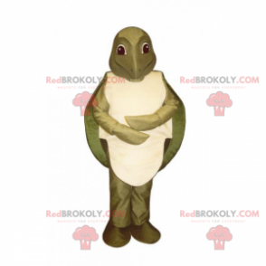 Aquatic animal mascot - Turtle - Redbrokoly.com