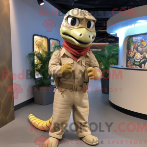 Costume mascotte de serpent...