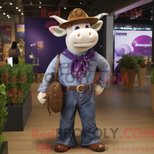Disfraz de mascota Purple...
