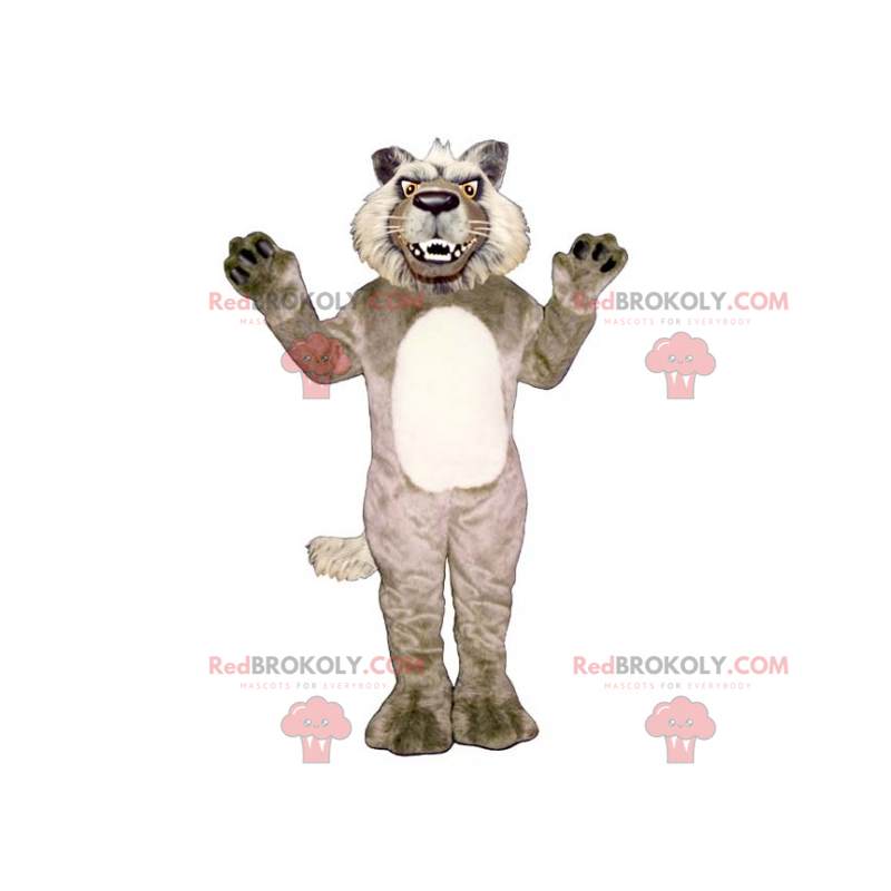 Hunter animal mascot - Wolf - Redbrokoly.com