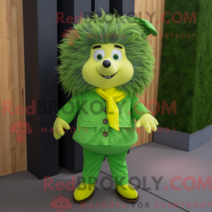 Lime Green Hedgehog...