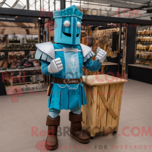 Turquoise middeleeuwse...