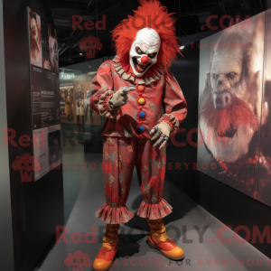 Rust Evil Clown Maskottchen...