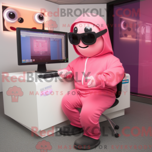 Postava kostýmu růžového...
